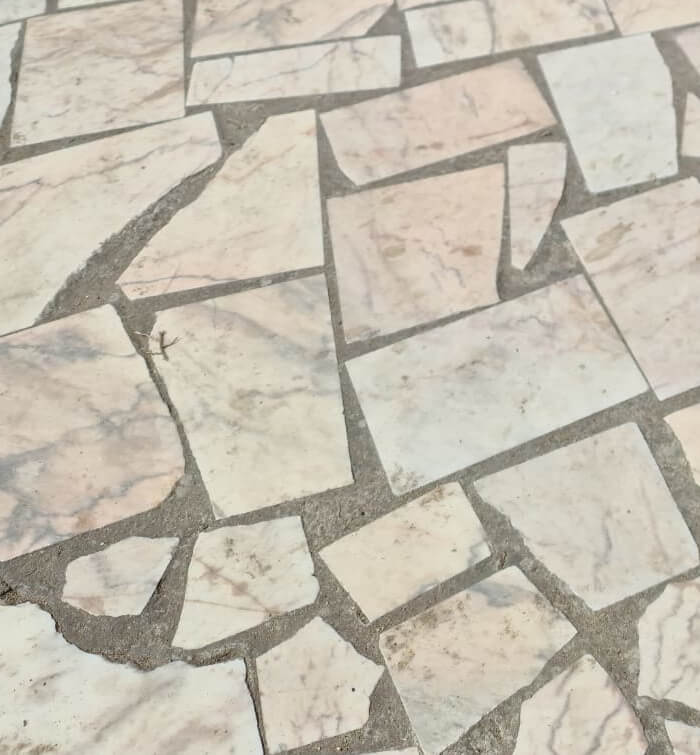 Aplicação de pavimentos